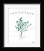 Farmhouse Cotton V Framed Print