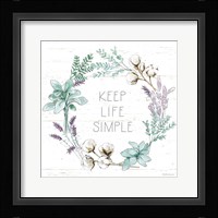 Farmhouse Cotton IX Framed Print