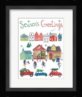 Holiday Festivites I v2 Framed Print