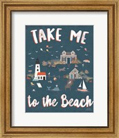 Seaside Village VI Fine Art Print