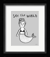 Scandy Baby III Framed Print