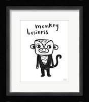Scandy Baby II Framed Print