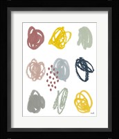Scribble I Framed Print