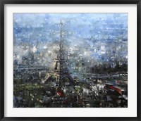 Blue Paris Fine Art Print