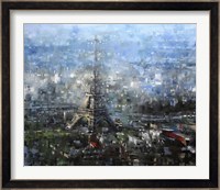 Blue Paris Fine Art Print