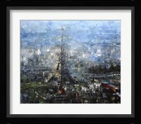 Blue Paris Fine Art Print