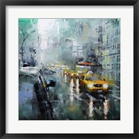 New York Rain Fine Art Print