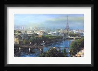 Paris Pedestrian Bridge Fine Art Print
