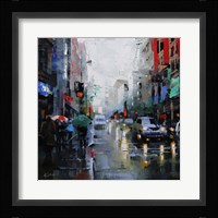 St. Catherine Street Rain Fine Art Print