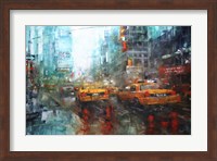 Times Square Reflections Fine Art Print