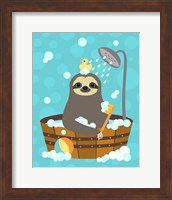 Bathing Sloth Fine Art Print