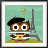Owl in Paris Fine Art Print