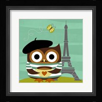 Owl in Paris Fine Art Print