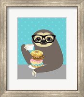 Snacking Sloth Fine Art Print