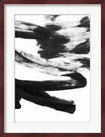 Black and White Strokes 5 Fine Art Print