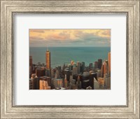 Sunset in Chicago Fine Art Print