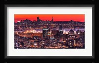 Oakland SF Twilight Fine Art Print