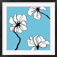 Flowers in Blue 2 Fine Art Print