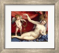Venus and Cupid Fine Art Print