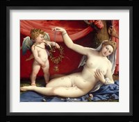 Venus and Cupid Fine Art Print