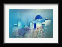 Santorini Blue Fine Art Print
