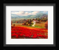 Poppy Fields Afar Fine Art Print