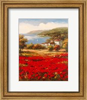 Poppy Harbor Fine Art Print