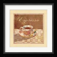 Espresso Framed Print