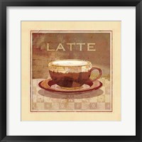 Latte Framed Print
