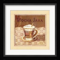 Mocha Java Framed Print