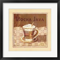 Mocha Java Framed Print