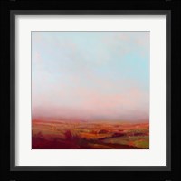 Misty Orange and Red Fine Art Print