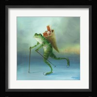 The Yuletide Frog Fine Art Print