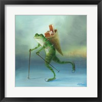 The Yuletide Frog Fine Art Print