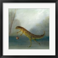 The Yuletide Newt Fine Art Print