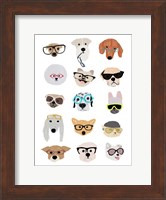 Dogs with Glasses Fine Art Print