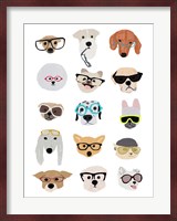 Dogs with Glasses Fine Art Print