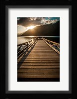 Crescent Lake Sunset Fine Art Print