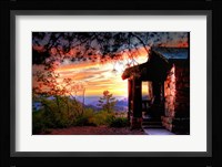 Grand Canyon Cabin Fine Art Print