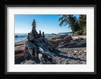 Sombrio Inukshuk Fine Art Print