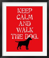 Keep Calm (Labrador) Fine Art Print