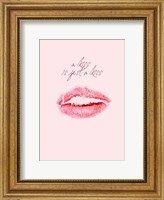 A Kiss Is Just a Kiss Fine Art Print