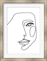 Face Line 1 Fine Art Print