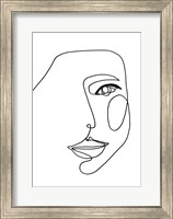 Face Line 1 Fine Art Print