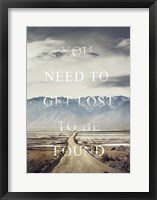 Get Lost Fine Art Print