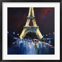 Eiffel Rain Fine Art Print