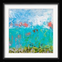 Cerulean Escapes II Framed Print