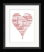 Translation of Love (white) Fine Art Print