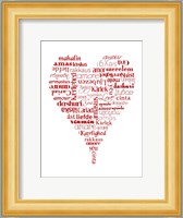 Translation of Love (white) Fine Art Print