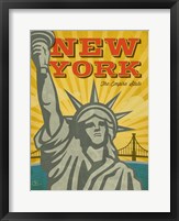 New York - The Empire State Fine Art Print